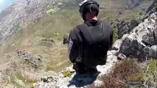 Crashing Into a Mountain During a Wingsuit Dive Sure Looks Painful